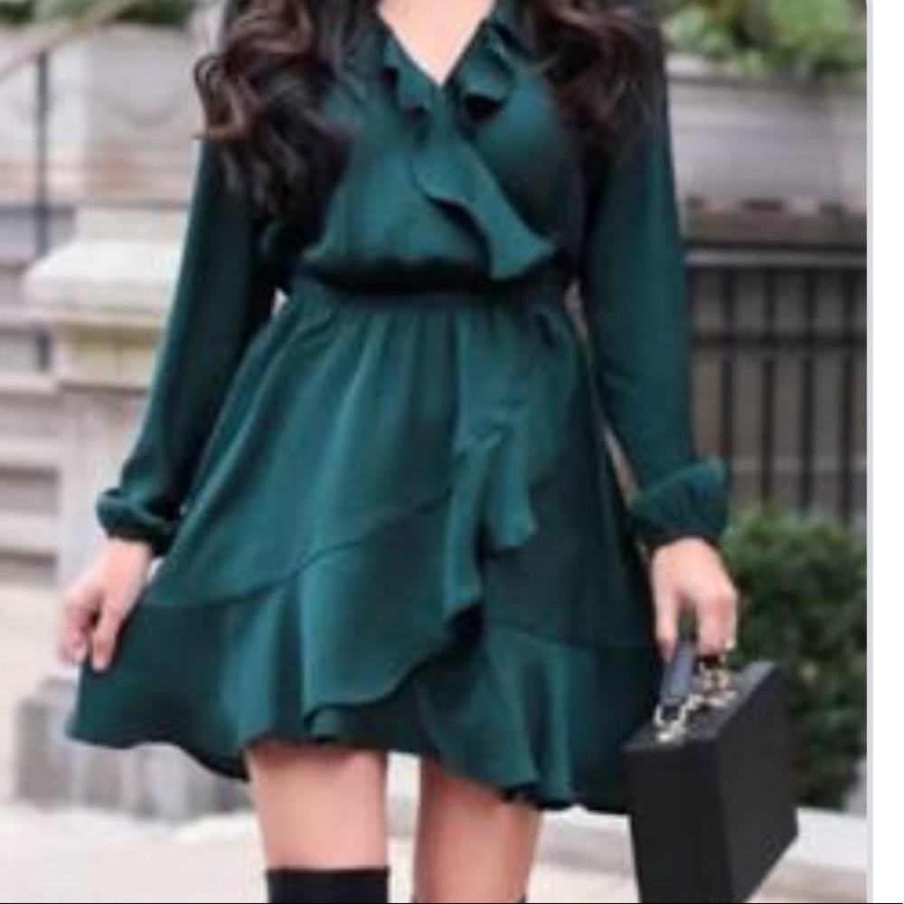 Express Ruffle Dress